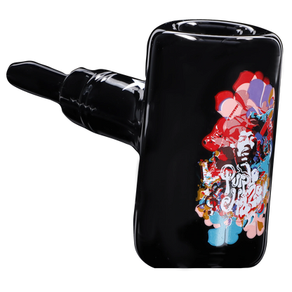 Jimi Rainbow Haze Sherlock-Pfeife - Schwarz - 15 cm