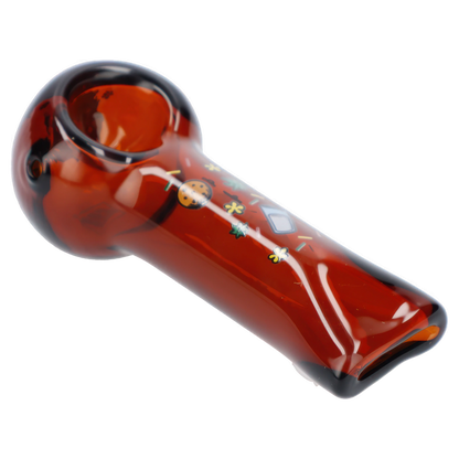 GSC Pipe - Transparentes Bernstein - 4 Zoll