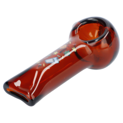 GSC Pipe - Transparentes Bernstein - 4 Zoll