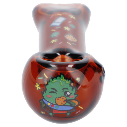 GSC Pipe - Transparentes Bernstein - 4 Zoll