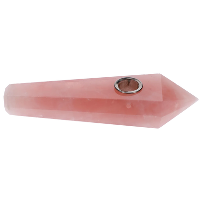 Kristallpfeife - Holzmaserung - 4 Zoll
