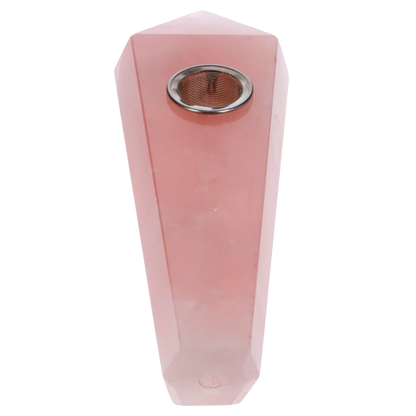 Kristallpfeife - Holzmaserung - 4 Zoll