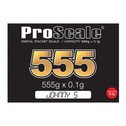 555 "Johnny 5" Waage - 555g x 0,1g