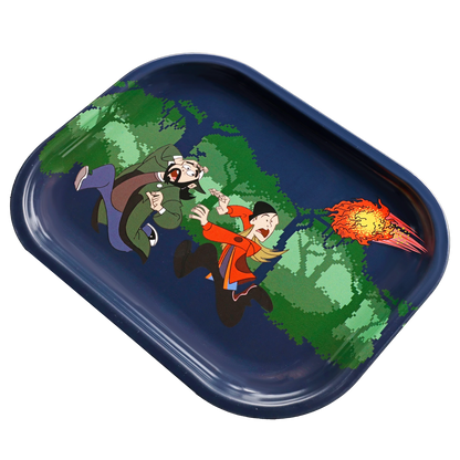 Auf Der Flucht Horizontaler Rolling Tray