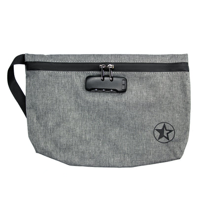 Geruchsicherer & abschließbarer Aufbewahrungsbeutel - Mattgrau - 280x190x65